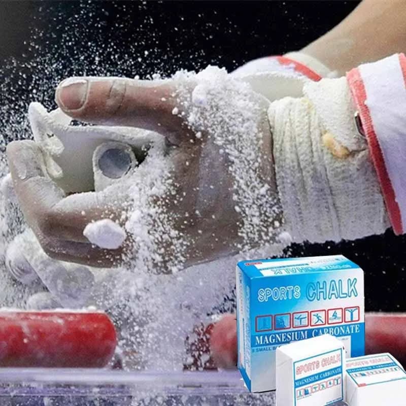 8 pcs Sports Blocks Gesso Lifting Weights Magnesium Powder Anti-skid Gesso Gymnastics Rhythmics Sports Balances Magnesium