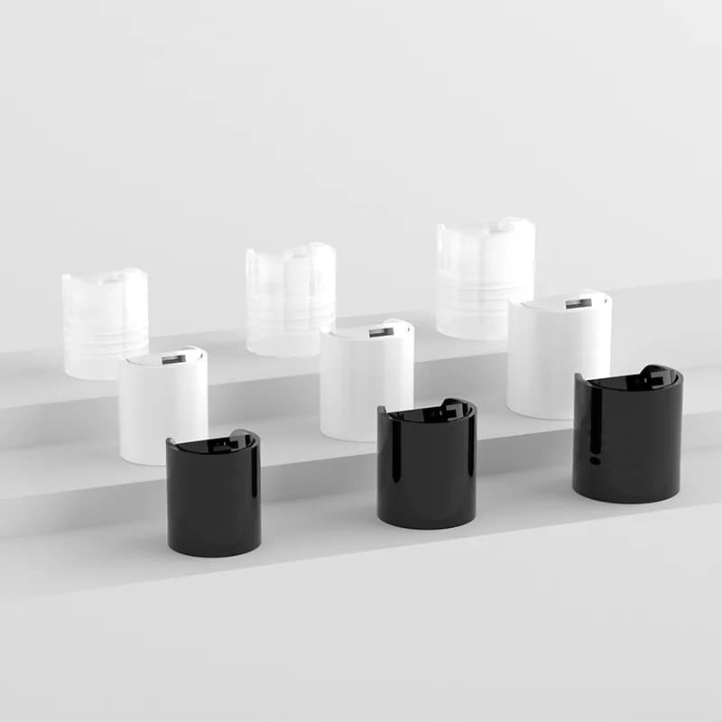 18/410 20/410 24/410 tappo di plastica liquido Chiaki della copertura della pompa della pressa di olio essenziale per lozione/coperchio del disco di trucco della bottiglia di Mulsion