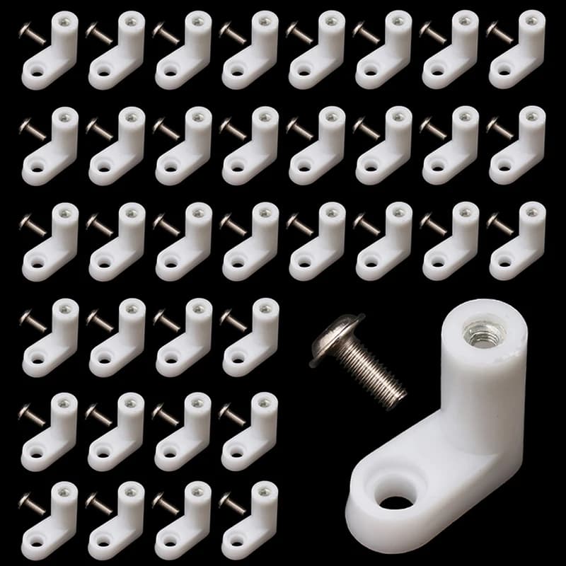 40 pz/set L Tipo PCB Piedini Montaggio con Vite per Gioco Accessori Bordo