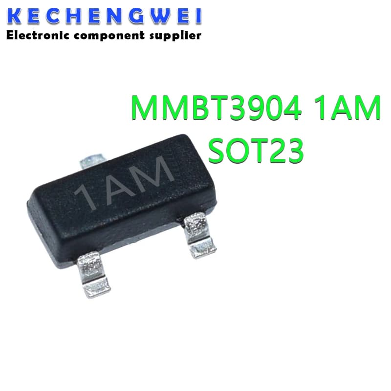 100 PZ MMBT3904 SOT23 3904 SOT 2N3904 SMD SOT-23 1AM SMD transistor nuovo originale