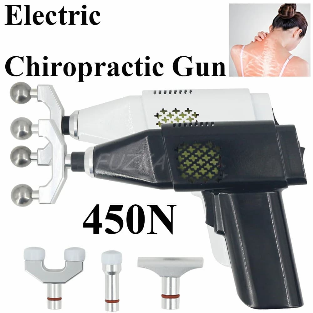 Electric Chiropractic Adjusting Tool 450N Adjustable Massage Gun 3 Levels Of Strength Adjustable Spinal Correction Massager