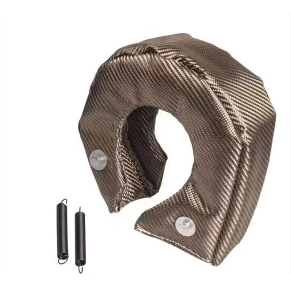 T25 T3 T4 T6 Titanium Turbo Coperta di Calore Shield Barriera Del Caricatore Della Copertura Wrap