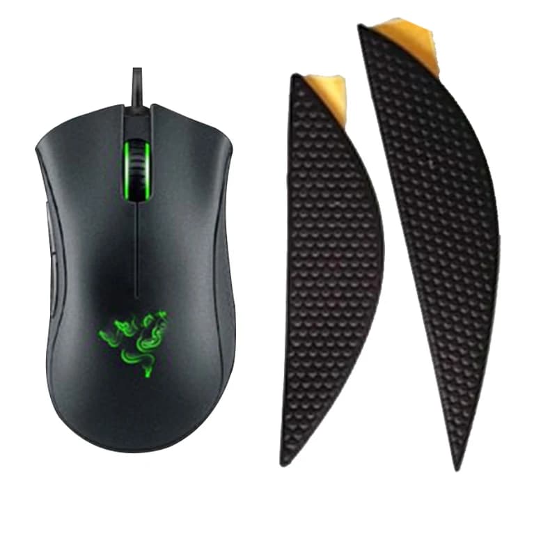 Nastro antiscivolo originale Per Razer deathadder elite lato mouse Cuscinetti resistenti al sudore mouse Nastro antiscivolo Elastici Lato raffinato