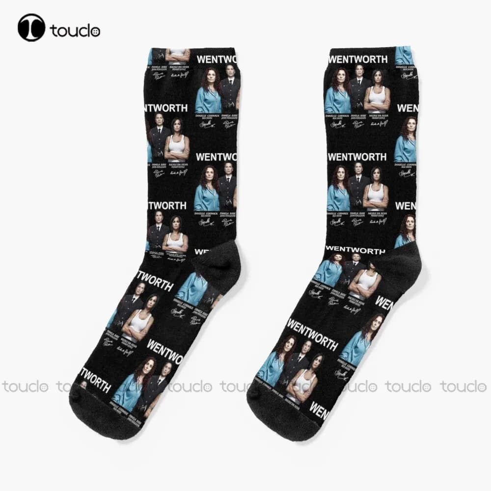 Wentworth Prison Franky-lexus Bea-Smith Cast Socks calzini invernali per uomo Unisex adulto Teen Youth Socks personalizzato personalizzato