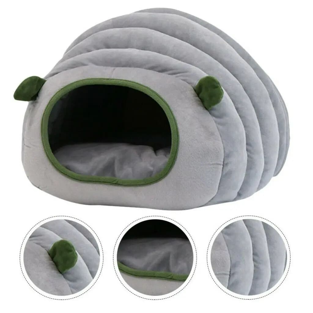 Puppy Pet Cat Dog Nest Bed accogliente morbido caldo Cave House sacco a pelo Mat Pad Bed per gatti sacco a pelo Nest Cave Bed