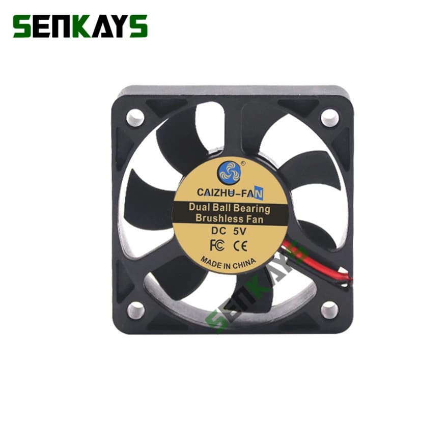 5010 DC 5V 12V 24V Double Ball Bearing Cooling Fan 50MM 50x50x10mm Computer CPU Cooler Mini Small Exhaust Fan for 3D Printer 2PIN