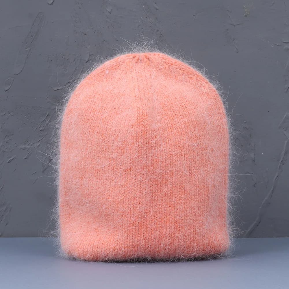 2021 new rabbit fur fashion winter and fall woman new arrival popular women caps knitted high quality fashion
