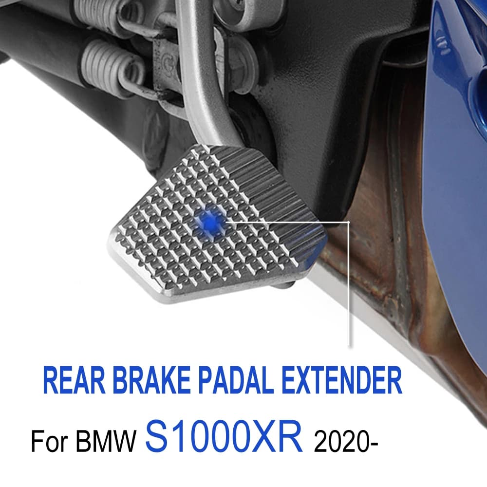 NUOVO 2020 2021 2022 2023 Moto Pedale Del Freno Posteriore Estensione Passo Punta Piastra Ingrandire Peg Pad Extender Per BMW S1000XR S 1000 XR