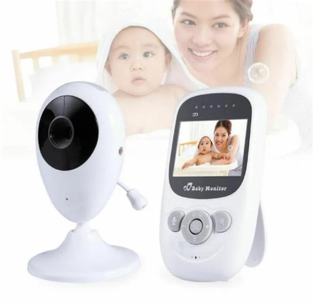 Baby monitor con sistema citofonico wireless da 2,4 pollici