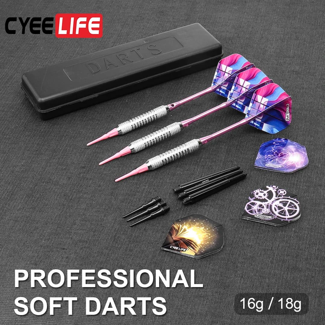 Freccette CyeeLife Professional da 16/18 grammi con punta morbida con punte in plastica Extra per accessori per freccette elettroniche