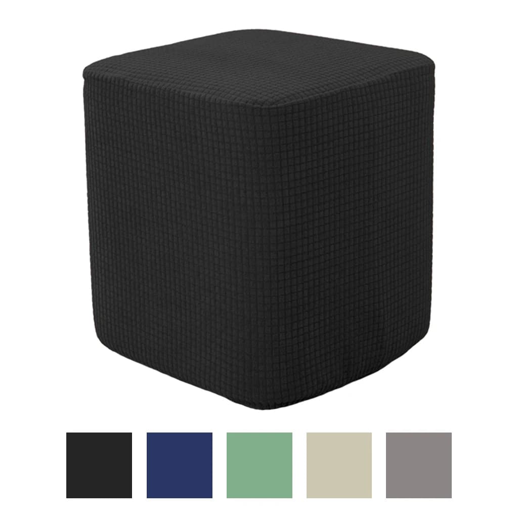 Fodere per pouf quadrate in poliestere fodera decorativa per poggiapiedi fodera decorativa per divano piccolo copridivano impermeabile