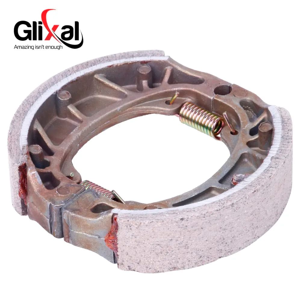 Glixal 105mm Ganascia freno scooter cinese per GY6 50cc 125cc 150cc 139QMB 139QMA 152QMI 157QMJ Ciclomotore ATV Go-Kart