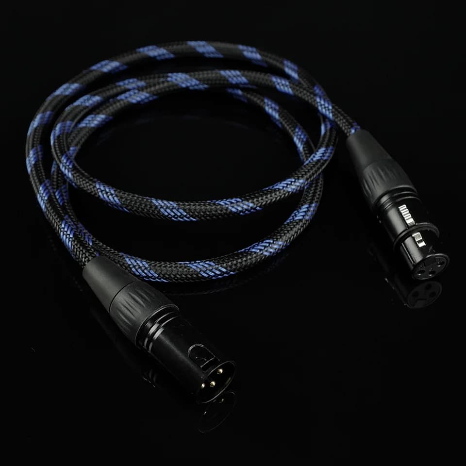 canare Cavo XLR Microfono Karaoke Cavo cannone audio Spina Estensione XLR Cavo Mikrofon per amplificatori mixer audio Cavo XLR