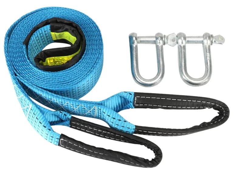 7Ton-8TonX3M-5 M con striscia riflettente di Traino fune di traino della tessitura sling visibile di notte, parte barca, hardware marino