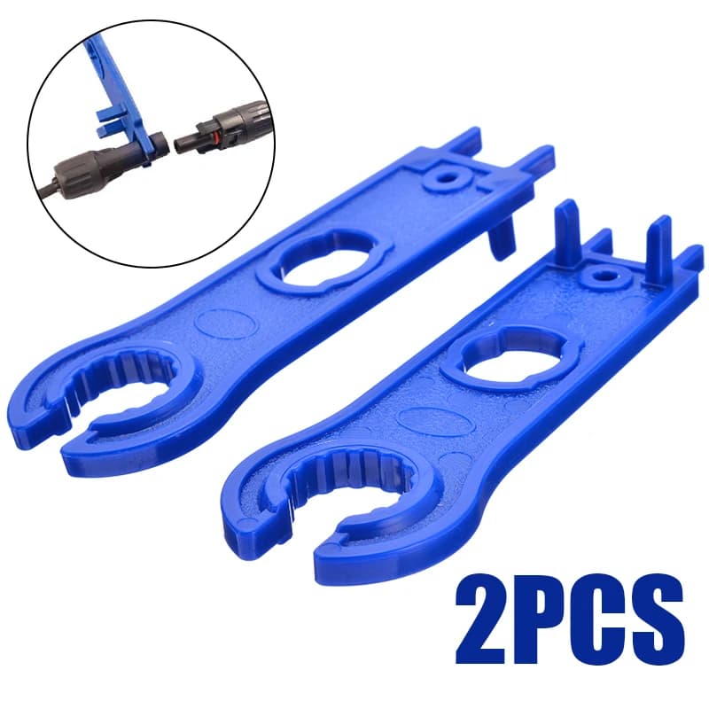 1 paio di chiavi solari fotovoltaiche Connettore del pannello solare Strumento di disconnessione Chiavi Chiave Chiave per connettore solare tascabile in plastica ABS