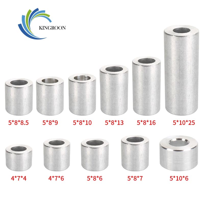10/20PCS Parti Della Stampante 3D Distanziatore In Alluminio Colonna di Isolamento V-slot Pilastro Separato Quarantena Per Stampante 3D Reprap