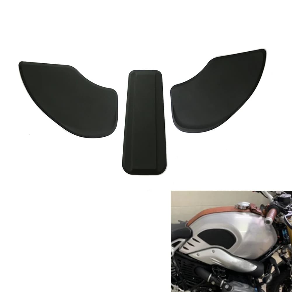 For BMW R NINE T R9T 2013-2022 Motorcycle Accessories Tank Pad Sticker rubber side decal Gas Knee Grip Traction Pad Protector