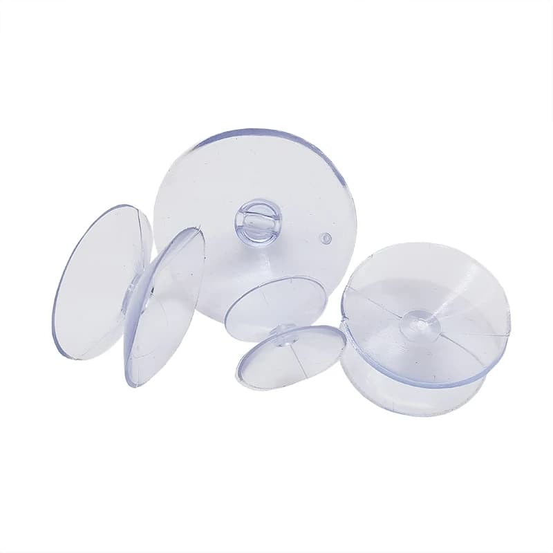 100 pezzi ventosa per parasole per auto decorazione per palloncini per auto da matrimonio ganci per ventosa in plastica trasparente in vetro accessori per la decorazione dell'auto