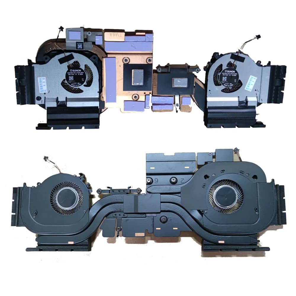 Ventole del dissipatore di calore di raffreddamento della CPU del Computer 12V per Xiaomi 15.6 Gaming GTX 1060 TI 6G Edition EG75071S1-C010/C020-S9A ventola di raffreddamento del Notebook