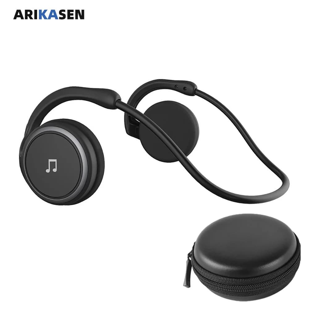 A6 Piccoli cuffie Bluetooth Avvolgenti la testa Comode cuffie wireless Cuffie Bluetooth pieghevoli con borsa per microfono