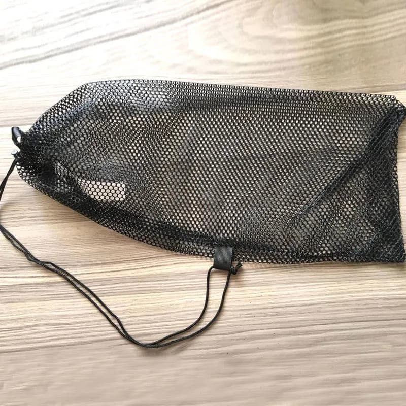 Borsa con coulisse per immersioni subacquee ad asciugatura rapida per sport acquatici Maschera da snorkeling Pinne Borse a rete da imballaggio Campeggio Kayak Escursionismo