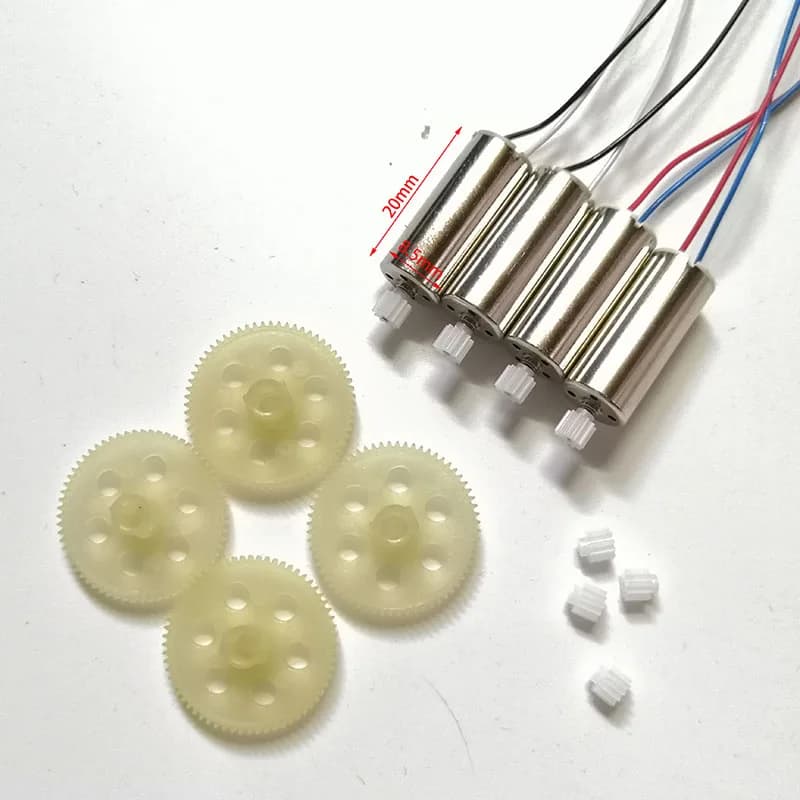 Ky601s Foldable Quadcopter camera rc drone spare parts motor motor main gear motor gear