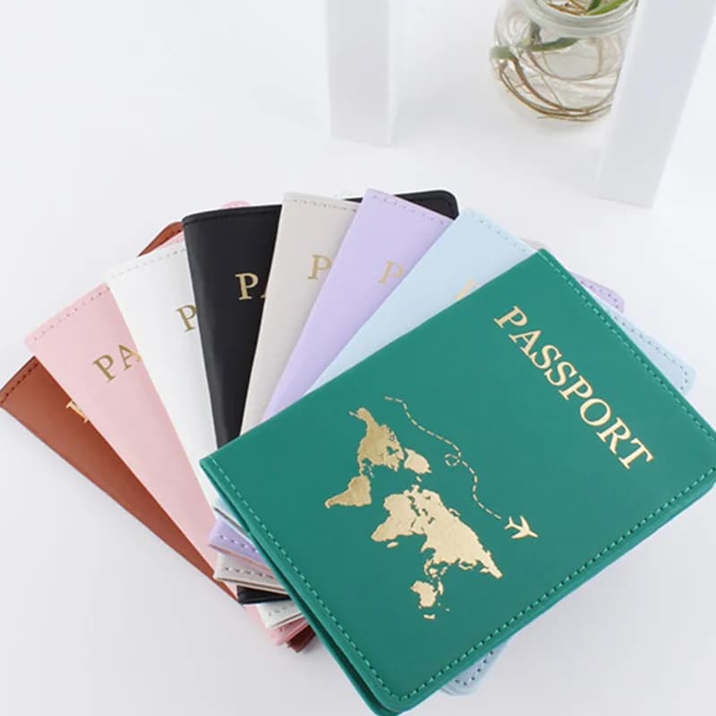 Nuova mappa coppia copertina per passaporto lettera donna uomo viaggio matrimonio porta passaporto custodia da viaggio CH43