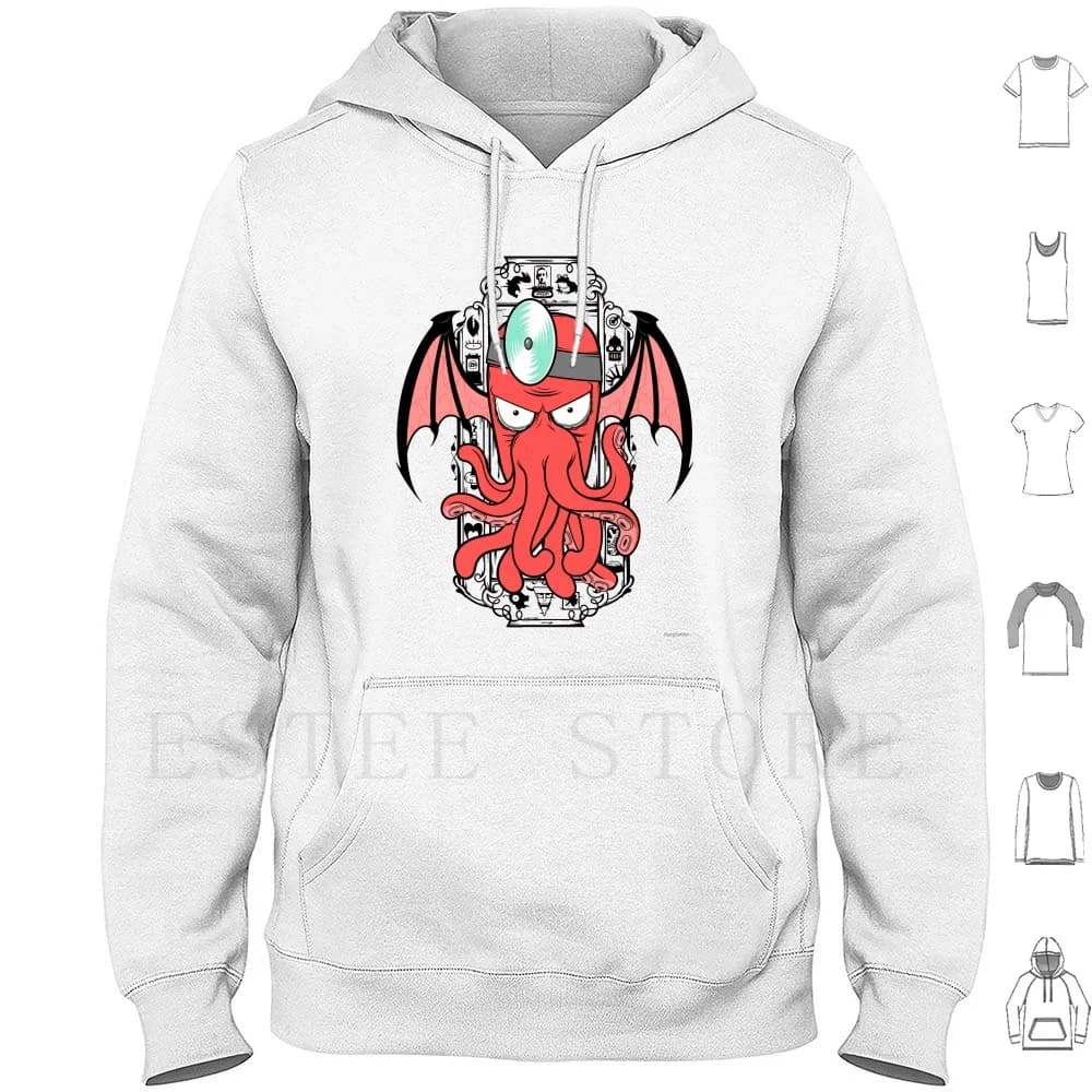 Il richiamo di Zoidthulhu Felpe con cappuccio a maniche lunghe Zoidberg Cthulhu Mashup Mash Up Pop Cultura pop Pop Cartoon Evil Wicked Dark