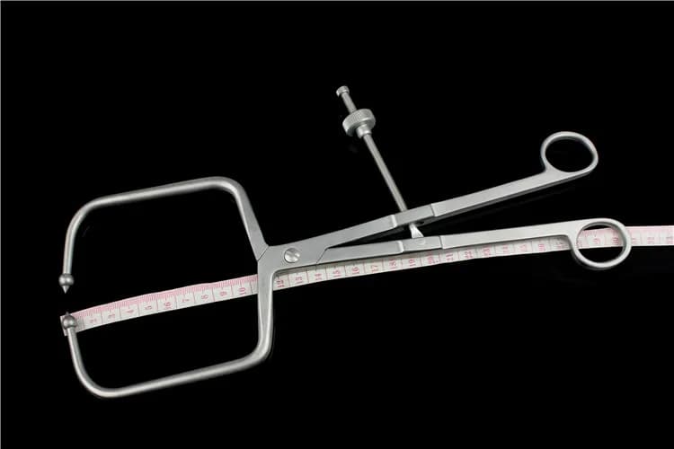 Strumento ortopedico medico tibia plateau piede caviglia pinza per riduzione osso calcanale che tiene pinza punta punta porta testa a sfera