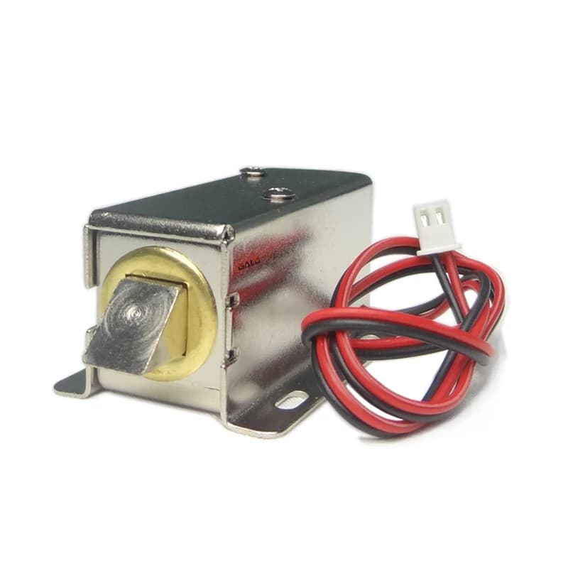 La serratura elettrica 12VDC raccoglie la serratura elettromagnetica del fermo per la serratura astuta dell'armadio dell'armadio elettronico