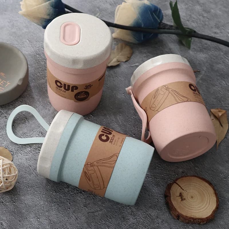 Scatola per zuppa da 300ml scatola per il pranzo per bambini a tenuta stagna sigillata contenitore per alimenti rotondo ecologico Bento Box per la preparazione dei pasti scatole per il pranzo per microonde calde