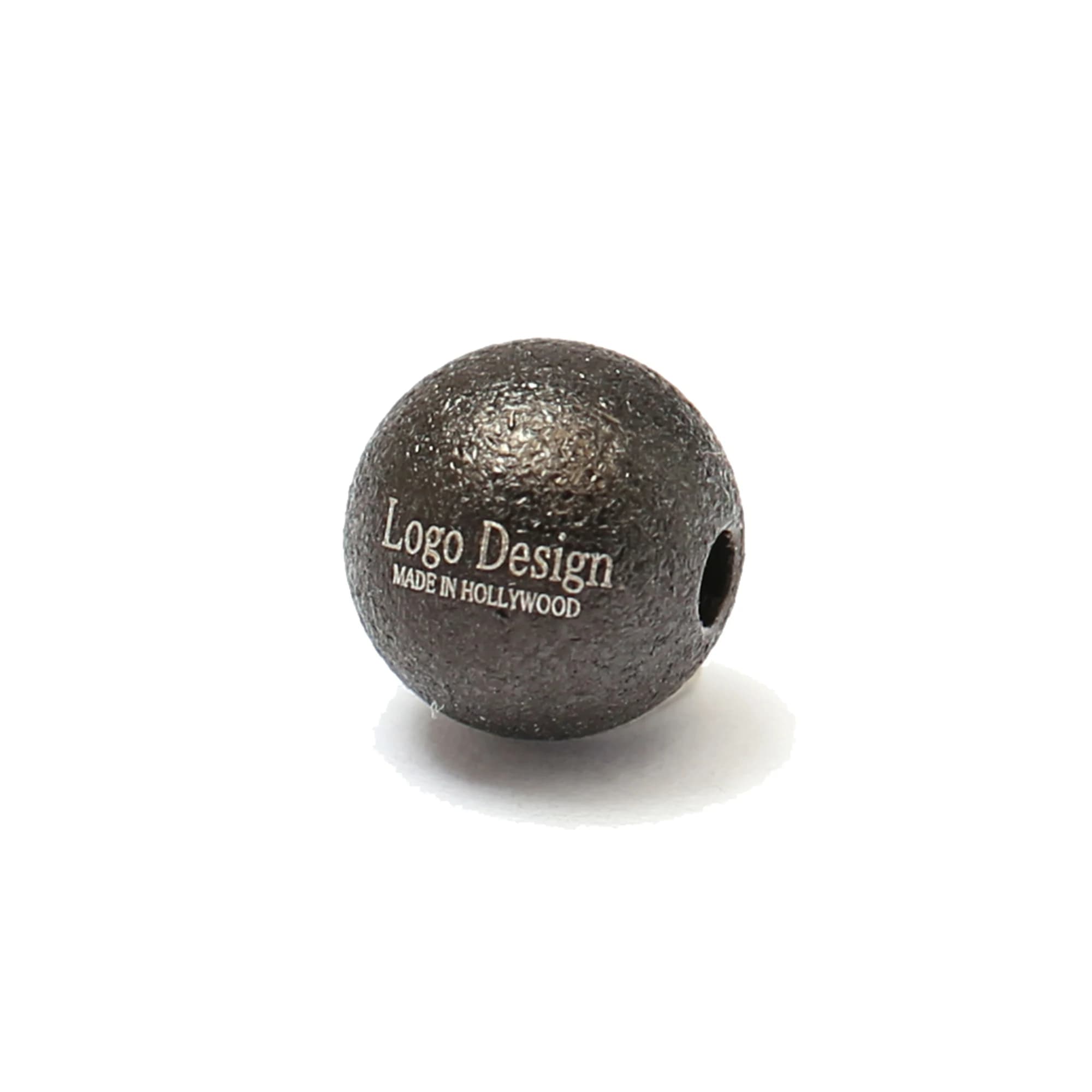 Il trasporto Libero 10 PZ Logo Inciso Al Laser In Acciaio 8mm e 10mm Perline Sfera Per Braccialetti Gioielli Fai Da Te Che Fanno, LG06