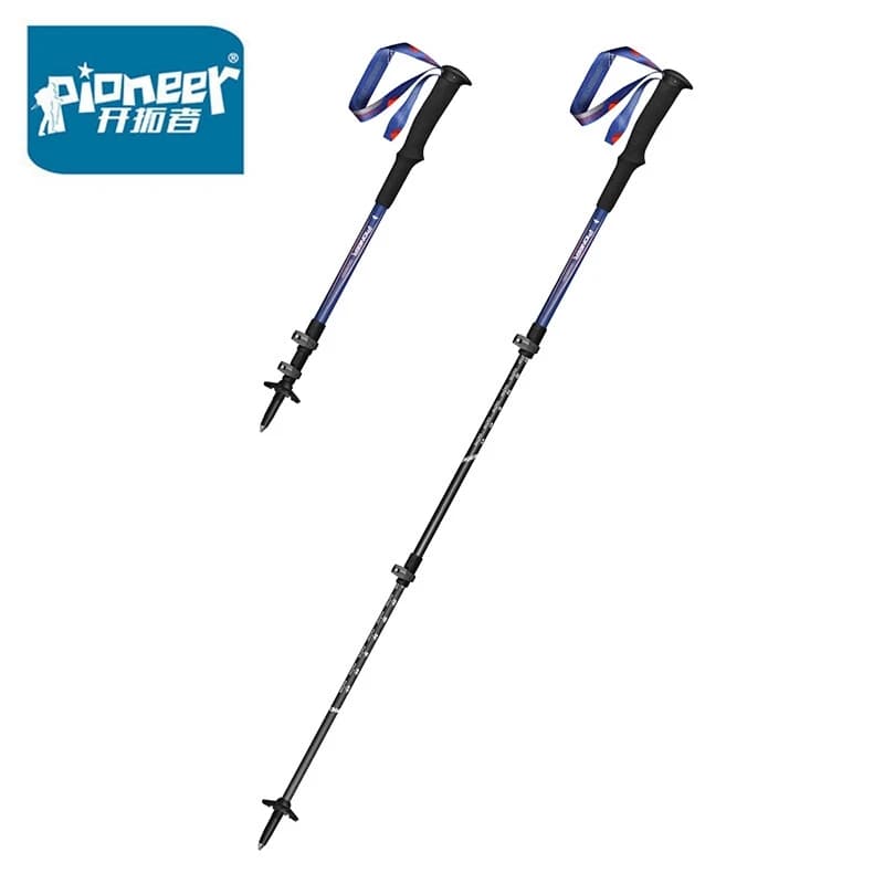 Pioneer 1 pz 99% carbon fiber barrel 3 sections outdoor block outdoor climbing ultralight walking sticks