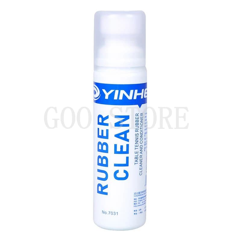 Yinhe 75ml Professional Cleaning Rubber Cleaner for Ping Pong Ping Pong Rack Equipment Rubber Pipers Aging Provent