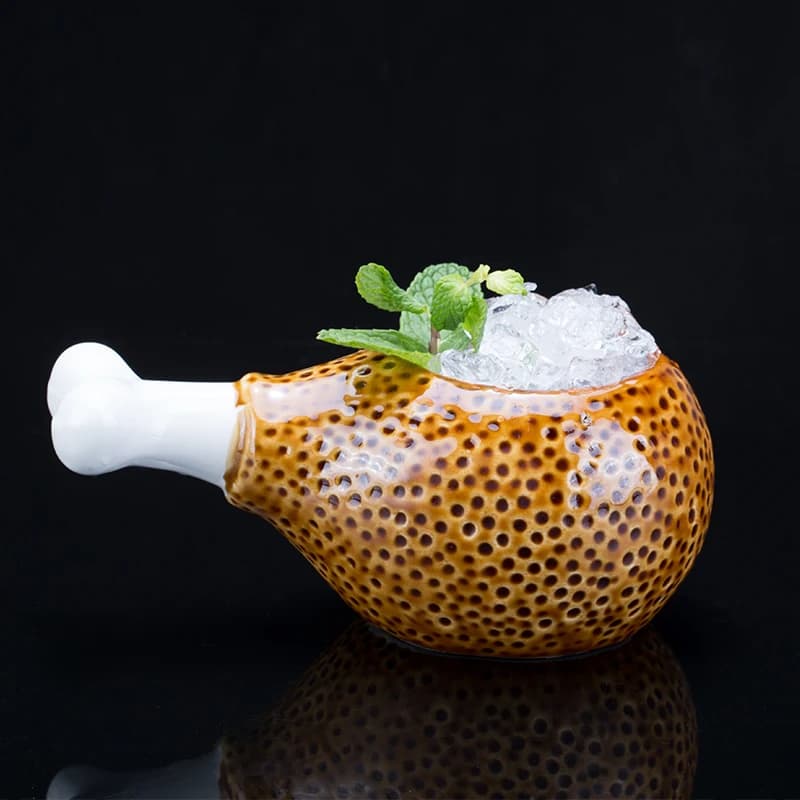 Tazze Tiki Hawaii per Cocktail 365ml, Bicchieri per Birra e Bevande, Tazze per Vino, Tazze Tiki in Ceramica