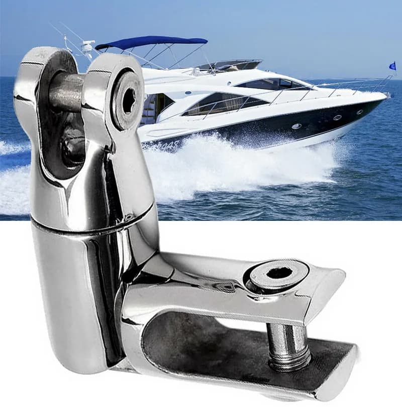10/12 6/8 Universale Barca Doppio Girevole Connettore Catena Ancoraggio Spille Accessori per Barche in Acciaio Inossidabile Hardware Marino