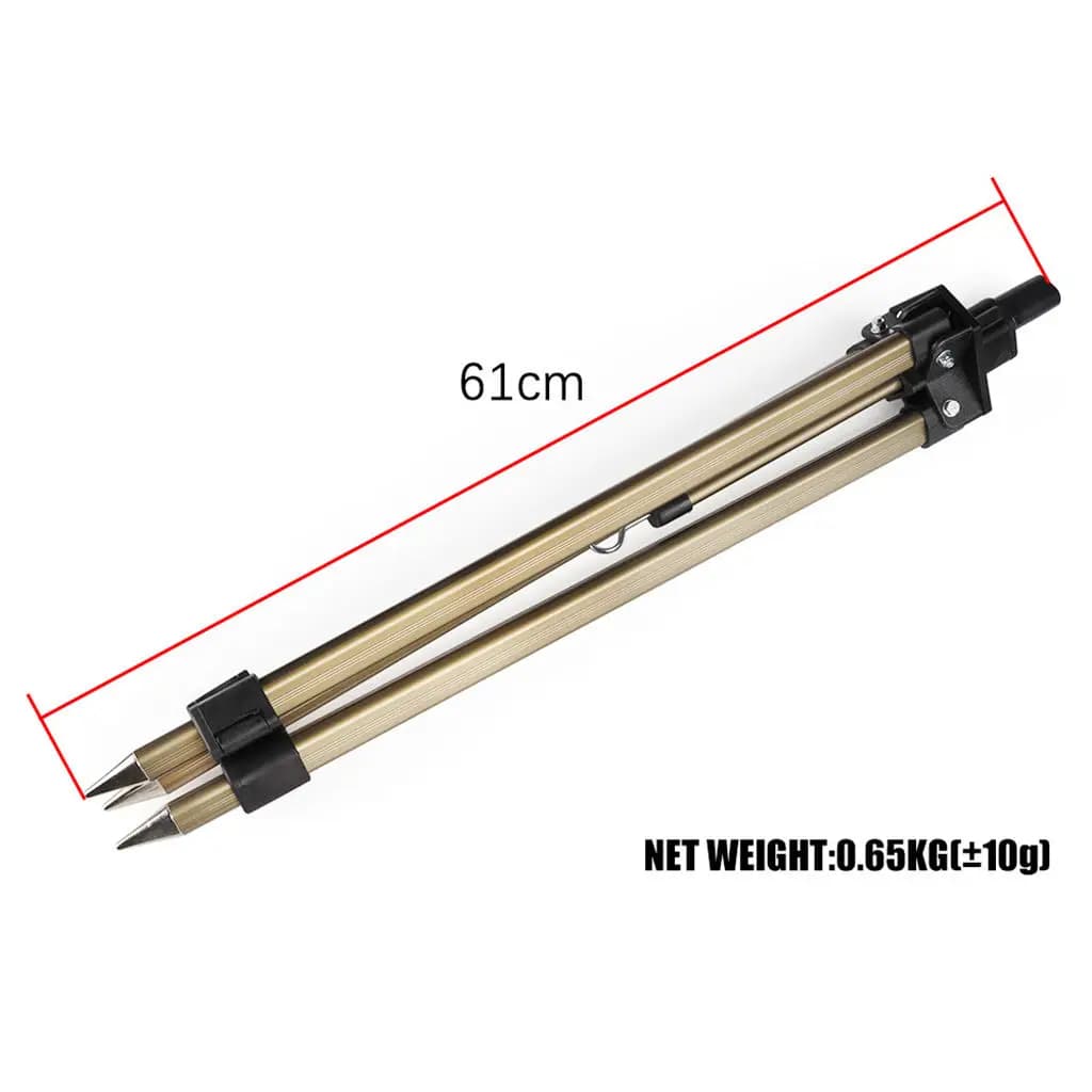 Supporto per canna da pesca pieghevole supporto per treppiede supporto telescopico per pesci marini a terra