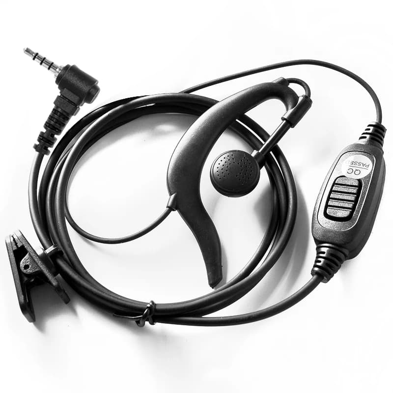 Walkie Talkie Auricolare Con Microfono PTT Auricolare Walkie Talkie Cuffia Auricolare Per Yaesu Vertex Standard Radio VERTEX STANDARD LINTON