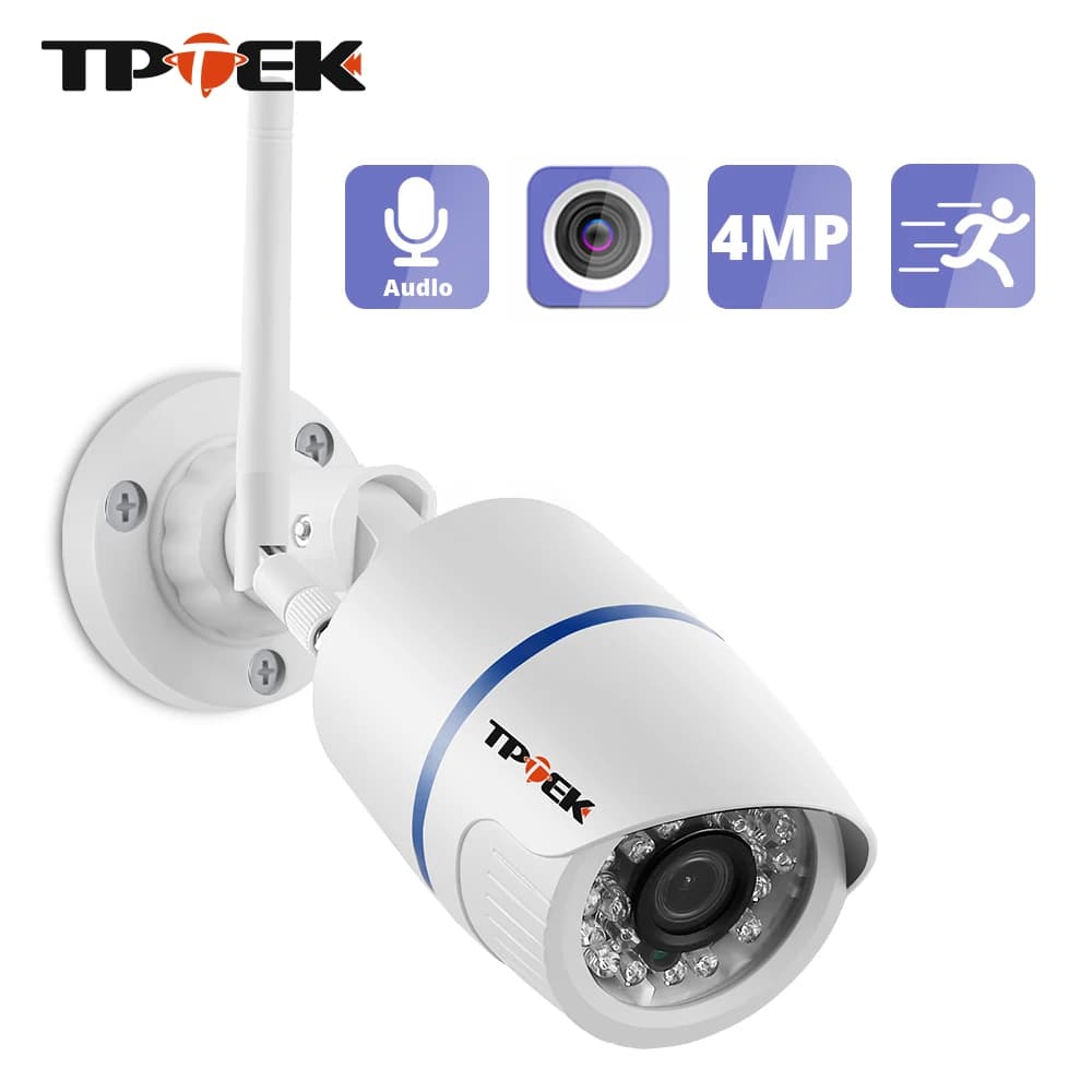 4MP 1080P IP camera external WiFi Domestic Security Camera Wireless surveillance Wi Fi Bullet Video IP waterproof HD CamHi Cam