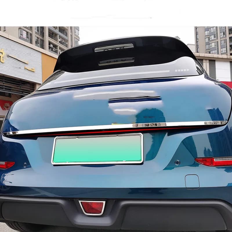 Accessori per lo Styling dell'auto per GWM 2021 ORA Good Cat bagagli striscia Anti-collisione Trim paraurti posteriore rastrello telaio leggero esterno lucido