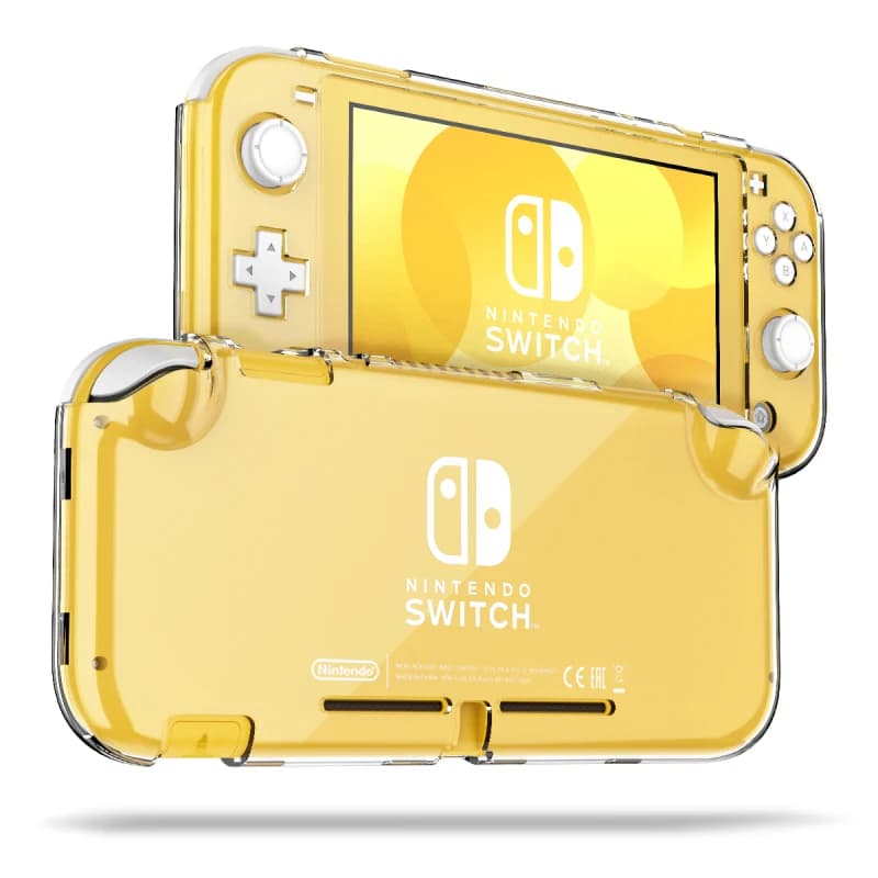 Custodia rigida trasparente per Nintendo Switch Lite Custodia Shell Cover 360 Protezione completa Custodia trasparente per PC per Nintendo Switch Lite