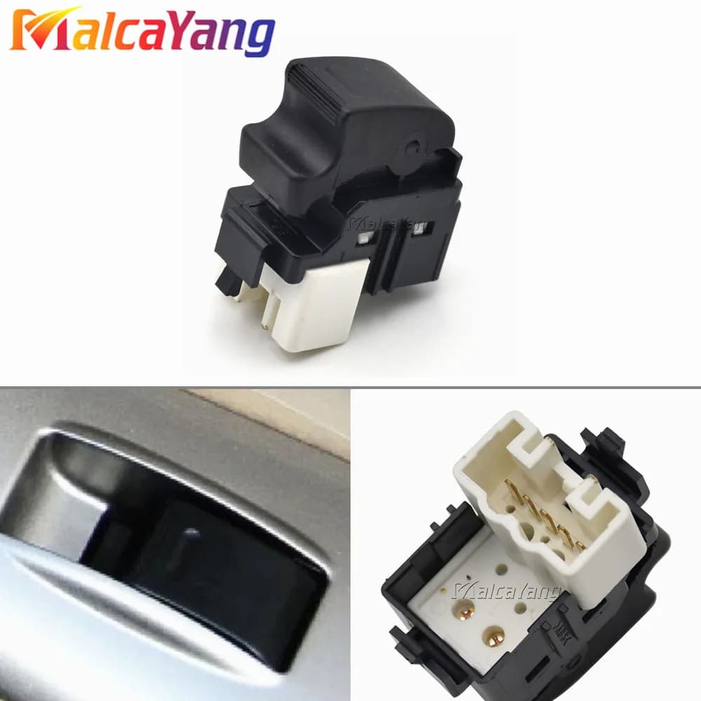 Interruttore alzacristallo per veicoli elettrici per lato passeggero per Toyota YARIS VIOS COROLLA PRIUS CROWN RAV4 HILUX HIACE 84810-12080