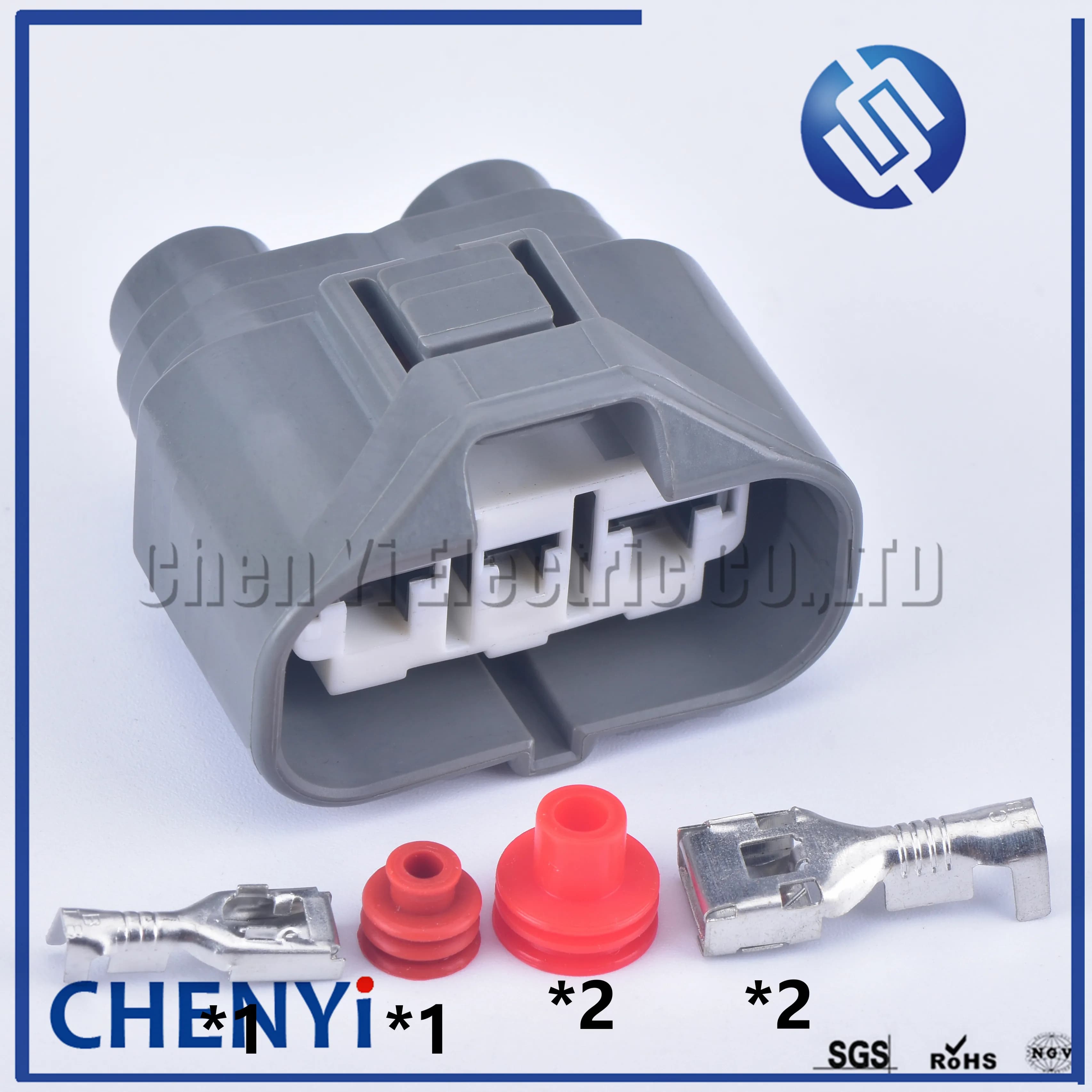 3 Spille femmina Automotive connettore impermeabile cavo elettrico ventola connettore motore 6189-0588 Per Toyota Mitsubishi Hyundai-Kia