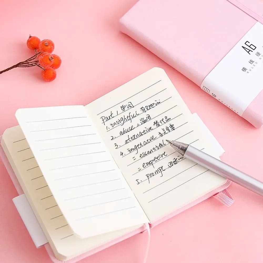 96 fogli 1 pezzo promemoria agenda portatile organizer tascabile blocco note mini notebook diario pianificatore quaderno per schizzi