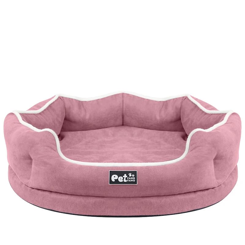 Nuovo letto per cani e gatti dal design solido, rimovibile e lavabile, caldo letto per animali autunnali/invernali