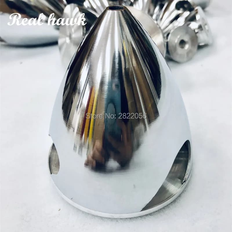 Modelli RC Elica in lega di alluminio Spinner 32-114mm (1.25-4.5 pollici) Per 3 pale Elica a gas motore nitro Aeromodellismo Parti RC
