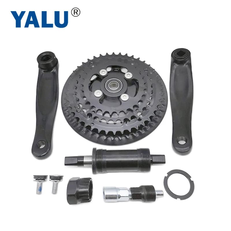 Mountain Bike Kit Kit Motore Centrale Accessorio BB mtb ruota catena della bicicletta manovella set per il FAI DA TE Kit Ebike Di Conversione