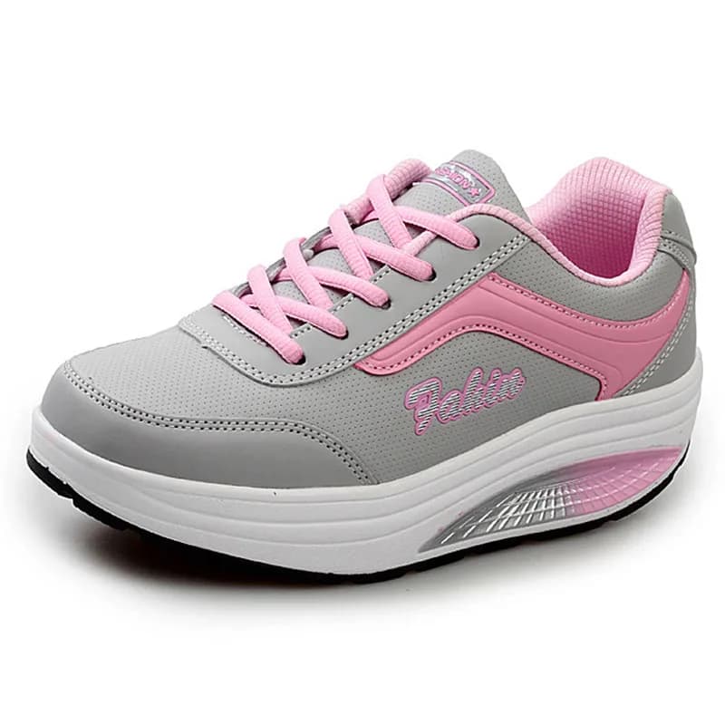 Sneakers da donna autunno stringate scarpe vulcanizzate donna Casual Platform Sneaker donna estate scarpe in rete traspirante calzature WSH3779