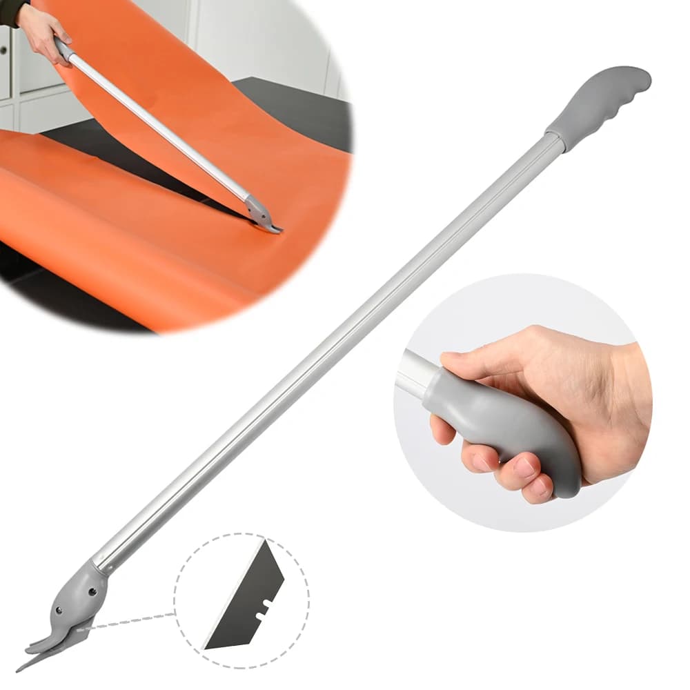 FOSHIO Pellicola di carbonio di sicurezza Utensile da taglio per carta Tinta foil Adesivo Decalcomania Taglierina Taglierina per vinile Car Wrap Styling Coltello a manico lungo