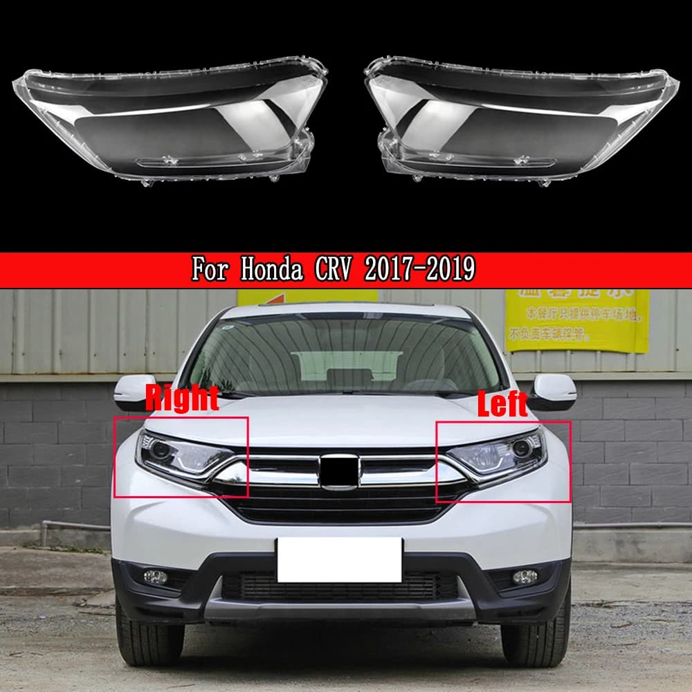 Headlamp Cover Transparent Mask Lamp Shade Headlight Shell Lens Replace The Original Lampshade For Honda CRV 2017 2018 2019 2020